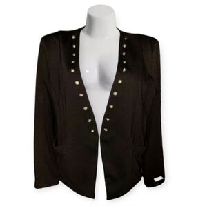 New! Black Blazer Plus Size 3X